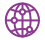 Globe line art
