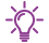 Lightbulb line art